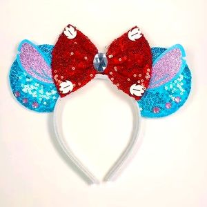Lily and stitch headband Disney Mickey Mouse ears